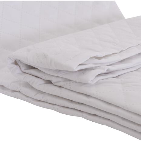 ΕΠΙΣΤΡΩΜΑ ΑΔΙΑΒΡΟΧΟ VELURA HM12174.90 MICROFIBER & PU--4 ΛΑΣΤΙΧΑ 90x200εκ