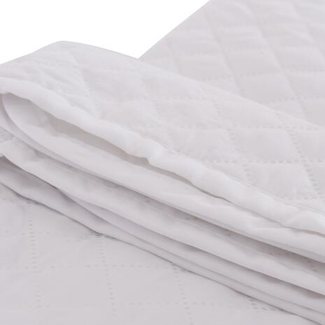 ΕΠΙΣΤΡΩΜΑ ΑΔΙΑΒΡΟΧΟ VELURA HM12174.90 MICROFIBER & PU--4 ΛΑΣΤΙΧΑ 90x200εκ