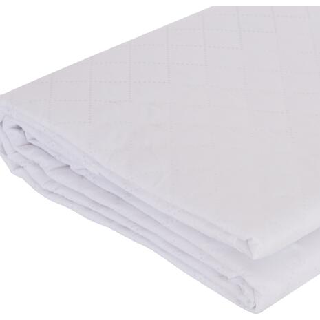 ΕΠΙΣΤΡΩΜΑ ΑΔΙΑΒΡΟΧΟ VELURA HM12174.90 MICROFIBER & PU--4 ΛΑΣΤΙΧΑ 90x200εκ