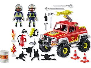 Playmobil Action Heroes Πυροσβεστικό Όχημα 4x4 (71824)