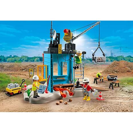 Playmobil Action Heroes: Εργοτάξιο (71650)