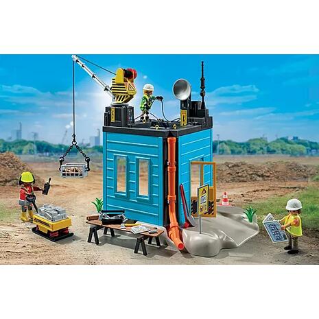 Playmobil Action Heroes: Εργοτάξιο (71650)