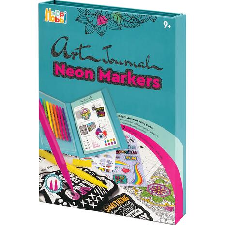 AS Happi Hobbi: Art Journal Neon Markers (1038-11041)