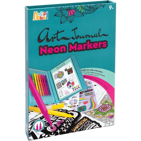 AS Happi Hobbi: Art Journal Neon Markers (1038-11041)