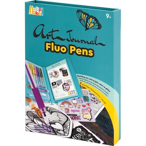 AS Happi Hobbi: Art Journal Fluo Στυλό (1038-11040)