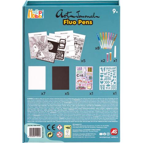 AS Happi Hobbi: Art Journal Fluo Στυλό (1038-11040)