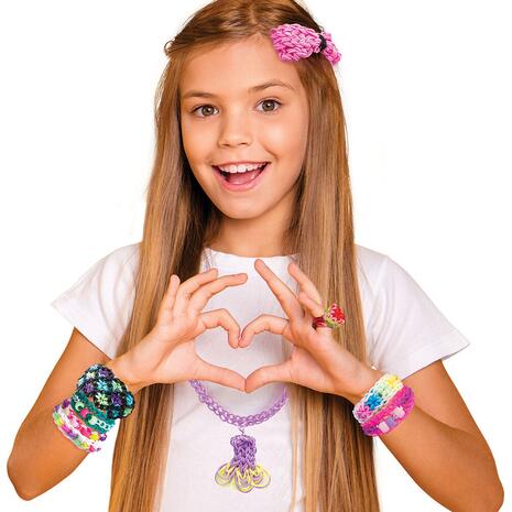 Plexi Flexi Love Θήκη με 4500 Λάστιχα & 100 Αξεσουάρ (1080-25575)