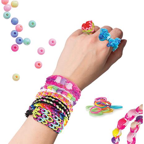 Plexi Flexi Love Θήκη με 4500 Λάστιχα & 100 Αξεσουάρ (1080-25575)