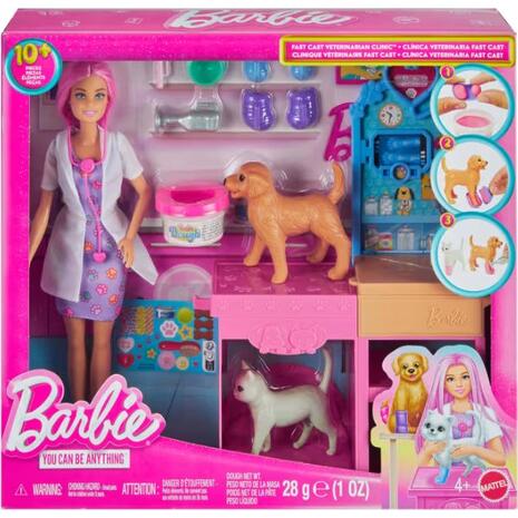 Mattel Barbie Ιατρείο Για Ζωάκια (JFX93)