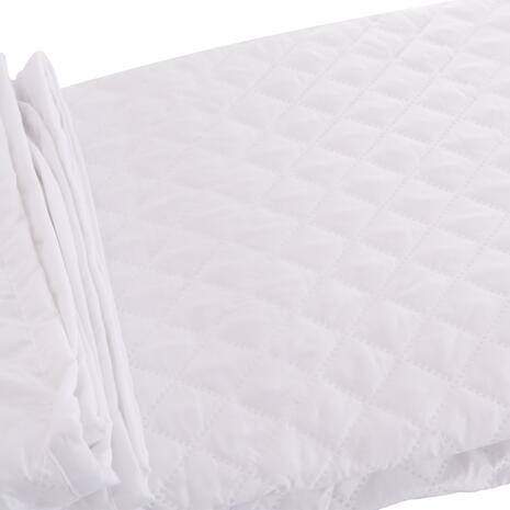 ΕΠΙΣΤΡΩΜΑ ΑΔΙΑΒΡΟΧΟ VELURA HM12174.160 MICROFIBER & PU--4 ΛΑΣΤΙΧΑ 160x200εκ