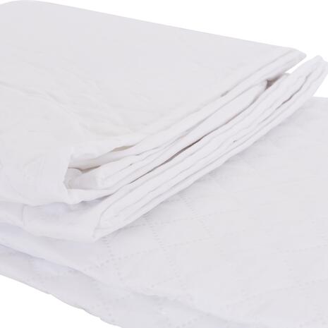 ΕΠΙΣΤΡΩΜΑ ΑΔΙΑΒΡΟΧΟ VELURA HM12174.160 MICROFIBER & PU--4 ΛΑΣΤΙΧΑ 160x200εκ