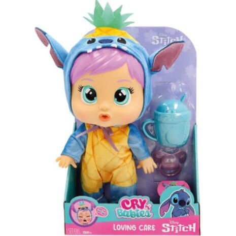 Κούκλα Cry Babies Κλαψουλίνια Κλαίει Με Αληθινά Δάκρυα Αγαπουλίνια - Stich (4104-92931)