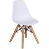 ART Wood Kid Καρέκλα Ξύλο - PP Άσπρο (σετ 4 τεμαχίων) (ΕΚ723,W)