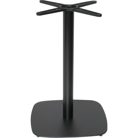 PRATO-C Βάση Τραπεζιού 45x45cm H.72cm με ρεγουλατόρο Μέταλλο Βαφή Μαύρο / 13,00kg (Ε069)