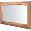 NATAL Καθρέπτης Ξύλο Ακακία Φυσικό (ΕΑ7042,2)