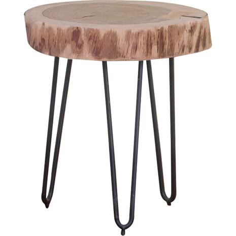 Τραπεζάκι σαλονιού Fuego μέταλλο βαφή μαύρο, ξύλο ακακία φυσικό [Ε-00019709] ΕΑ7059,2 - Ανακαλύψτε ποιοτικά και μοντέρνα Τραπέζια Σαλονιού, Γραφεία και Έπιπλα  για όλους τους χώρους από το Oikonomou-shop.