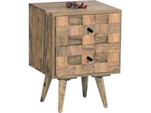 TEKA Κομοδίνο Ξύλο Ακακία Φυσικό (ΕΑ7044)