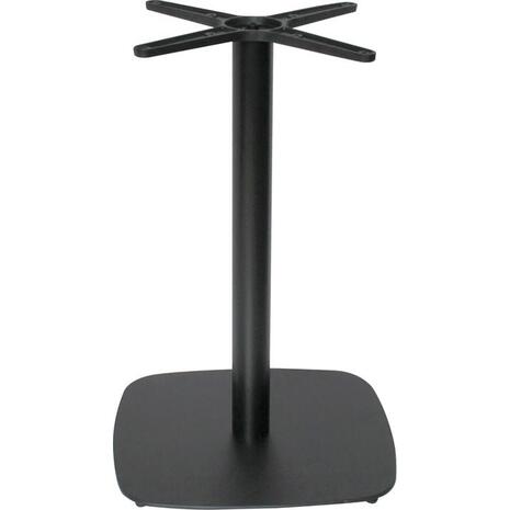 PRATO-C Βάση Τραπεζιού 45x45cm H.72cm με ρεγουλατόρο Μέταλλο Βαφή Μαύρο / 13,00kg (Ε069)