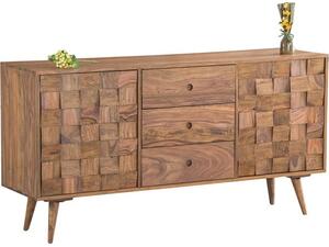 TEKA Μπουφές Τραπεζαρίας Σαλονιού, Ξύλο Ακακία Φυσικό (ΕΑ7043)