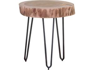 Τραπεζάκι σαλονιού Fuego μέταλλο βαφή μαύρο, ξύλο ακακία φυσικό [Ε-00019709] ΕΑ7059,2 - Ανακαλύψτε ποιοτικά και μοντέρνα Τραπέζια Σαλονιού, Γραφεία και Έπιπλα  για όλους τους χώρους από το Oikonomou-shop.