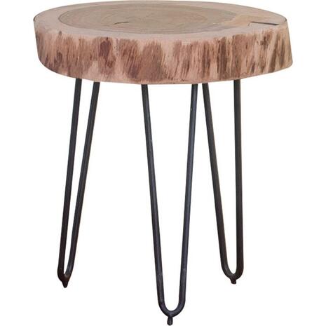 Τραπεζάκι σαλονιού Fuego μέταλλο βαφή μαύρο, ξύλο ακακία φυσικό [Ε-00019709] ΕΑ7059,2 - Ανακαλύψτε ποιοτικά και μοντέρνα Τραπέζια Σαλονιού, Γραφεία και Έπιπλα  για όλους τους χώρους από το Oikonomou-shop.