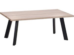 BAXTER Τραπεζάκι Σαλονιού Καθιστικού, Μέταλλο Βαφή Μαύρο, Sonoma (ΕΜ754)