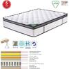 ΣΤΡΩΜΑ Mini Pocket Spring Memory Foam & Latex, Μονής Όψης Roll Pack (5) (Ε2052,2)