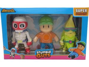 Just Toys Φιγούρες Monsterflex Stumble Guys 3τμχ S2 - Διάφορα Σχέδια (0550)