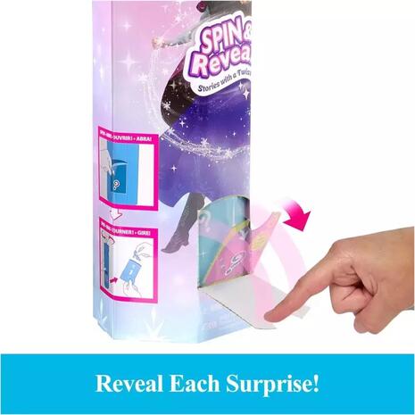 Mattel Disney Frozen Spin and Reveal Άννα Wave 2  με 11 Εκπλήξεις (JBG60)