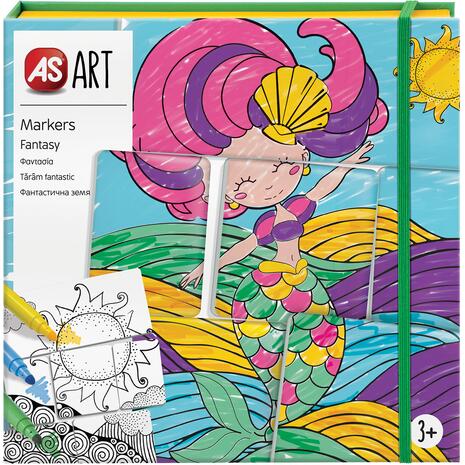 AS Ζωγραφική Markers Φαντασία (1038-21052)