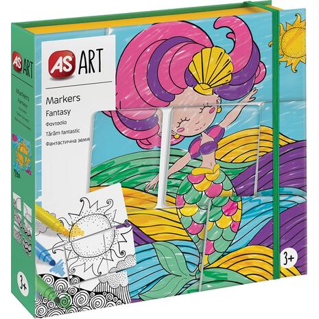 AS Ζωγραφική Markers Φαντασία (1038-21052)