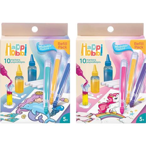 AS HappiHobby Σετ Μαρκαδόρων Refill Pack (1038-11031)