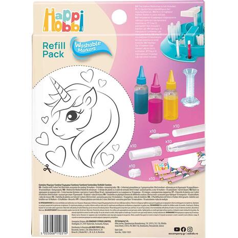 AS HappiHobby Σετ Μαρκαδόρων Refill Pack (1038-11031)