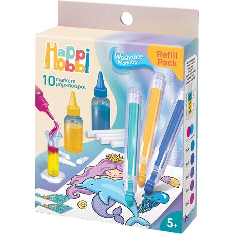 AS HappiHobby Σετ Μαρκαδόρων Refill Pack (1038-11031)