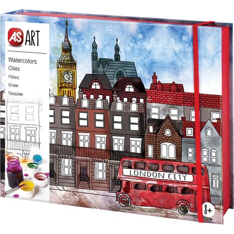 AS Art Νερομπογιές Πόλεις (1038-21042)