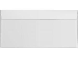 Φάκελος αλληλογραφίας λευκός 11,4x23cm καρέ αυτοκόλλητος (1 τεμάχιo) (Λευκό)