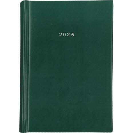 Ημερολόγιο ημερήσιο δετό NEXT Basic 17x25cm 2026 πράσινο