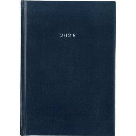 Ημερολόγιο ημερήσιο δετό NEXT Basic 17x25cm 2026 μπλε