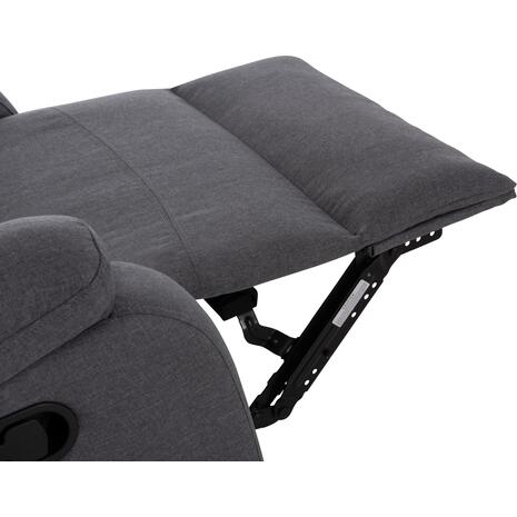 ΠΟΛΥΘΡΟΝΑ RELAX DIONI HM3296.01 ΓΚΡΙ ΥΦΑΣΜΑ 85x90x100Υεκ.