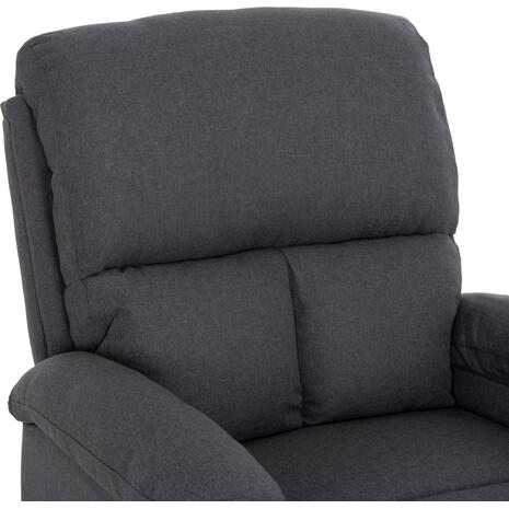 ΠΟΛΥΘΡΟΝΑ RELAX DIONI HM3296.01 ΓΚΡΙ ΥΦΑΣΜΑ 85x90x100Υεκ.