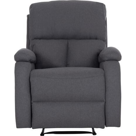 ΠΟΛΥΘΡΟΝΑ RELAX DIONI HM3296.01 ΓΚΡΙ ΥΦΑΣΜΑ 85x90x100Υεκ.