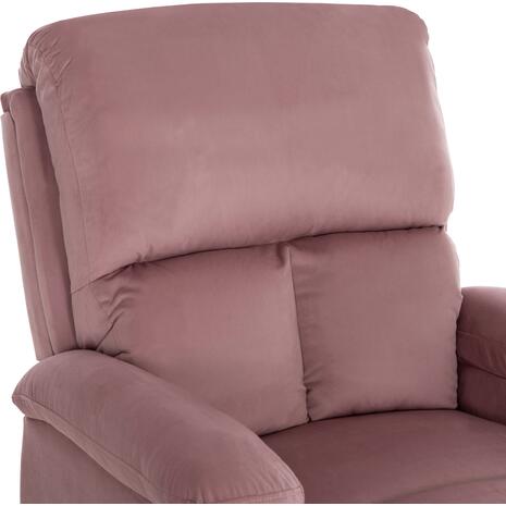 ΠΟΛΥΘΡΟΝΑ RELAX DIONI HM3296.02 ΡΟΖ ΒΕΛΟΥΔΟ 85x90x100Υεκ.