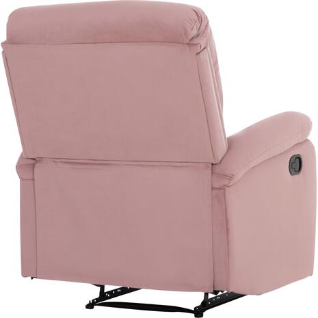 ΠΟΛΥΘΡΟΝΑ RELAX DIONI HM3296.02 ΡΟΖ ΒΕΛΟΥΔΟ 85x90x100Υεκ.