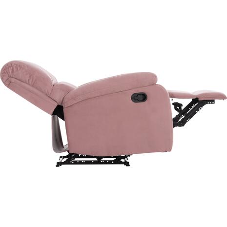 ΠΟΛΥΘΡΟΝΑ RELAX DIONI HM3296.02 ΡΟΖ ΒΕΛΟΥΔΟ 85x90x100Υεκ.