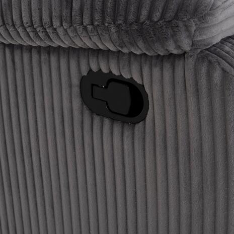 ΠΟΛΥΘΡΟΝΑ RELAX DIONI HM3296.11 ΓΚΡΙ ΡΙΓΕ ΥΦΑΣΜΑ 85x90x100Υεκ.