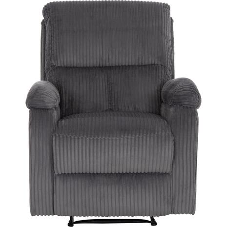 ΠΟΛΥΘΡΟΝΑ RELAX DIONI HM3296.11 ΓΚΡΙ ΡΙΓΕ ΥΦΑΣΜΑ 85x90x100Υεκ.