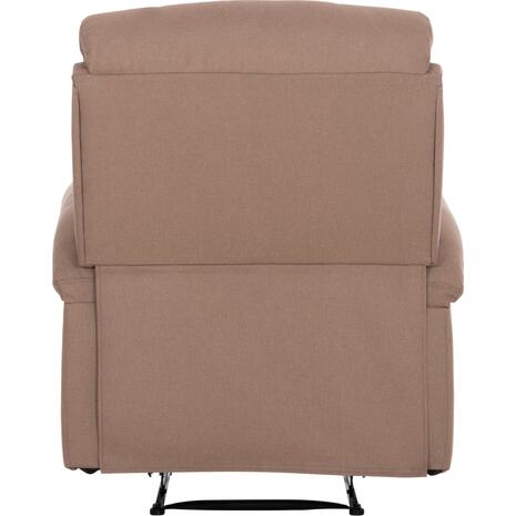 ΠΟΛΥΘΡΟΝΑ RELAX DIONI HM3296.03 ΜΠΕΖ ΥΦΑΣΜΑ 85x90x100Υεκ.