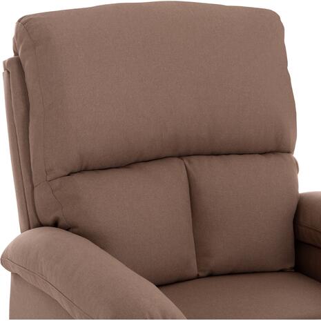 ΠΟΛΥΘΡΟΝΑ RELAX DIONI HM3296.03 ΜΠΕΖ ΥΦΑΣΜΑ 85x90x100Υεκ.