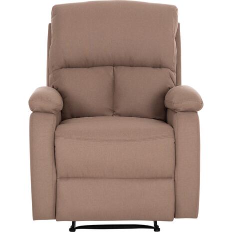 ΠΟΛΥΘΡΟΝΑ RELAX DIONI HM3296.03 ΜΠΕΖ ΥΦΑΣΜΑ 85x90x100Υεκ.