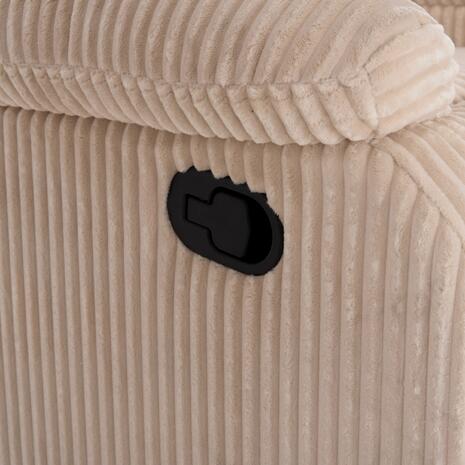 ΠΟΛΥΘΡΟΝΑ RELAX DIONI HM3296.12 ΜΠΕΖ ΡΙΓΕ ΥΦΑΣΜΑ 85x90x100Υεκ.